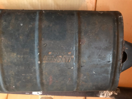 英国製 JANSPEED センター出し マフラー ジャンスピード