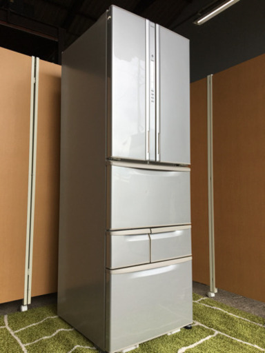 ☆東芝☆6ドア☆大型冷蔵庫☆自動製氷＆ワンタッチドア搭載☆大容量426L☆動作OK、清掃済み