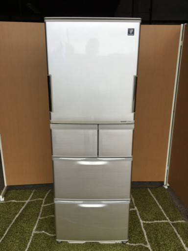 ☆シャープ☆5ドア左右両開き☆大型冷蔵庫☆自動製氷機能☆380L☆動作OK、清掃済み
