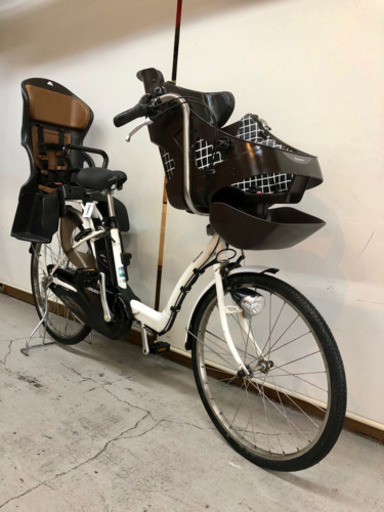 741 パナソニック ギュット 3人乗り 8ah 新基準 激安 電動自転車 電動アシスト