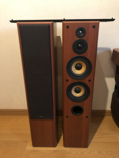 デノン メインスピーカー 木目  2台セット