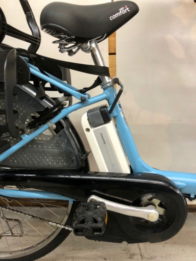 742 ヤマハ ラフィーニ 26インチ 3人乗り 6.6ah デジタル 新基準 電動自転車 電動アシスト