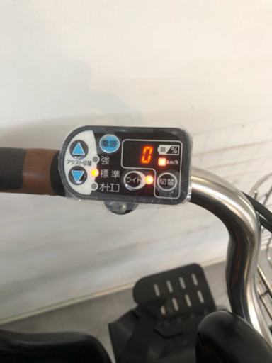 742 ヤマハ ラフィーニ 26インチ 3人乗り 6.6ah デジタル 新基準 電動自転車 電動アシスト