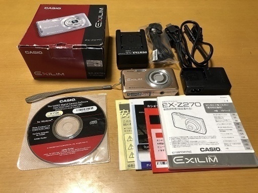 CASIO EXILIM EX-Z270 コンパクトデジカメ