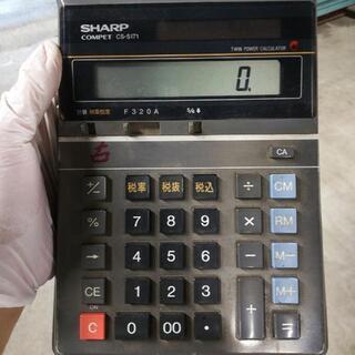 電卓　SHARP　compet  cs-s171