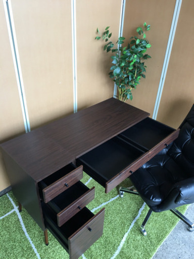 ☆デスク＆サイドチェスト&チェア☆3点セット☆状態良好