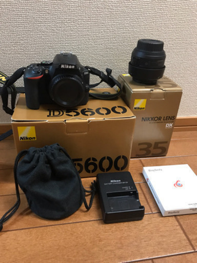 【さらに値下げ】Nikon D5600 ＋ 単焦点レンズ他