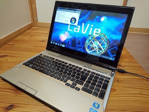 （動作確認済）NEC PC LL750HS6G Lavie Core i7 3610QM 8GB ブルーレイ　１ＴＢ　windows7 office