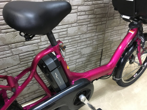 東京23区配達無料  新基準  ヤマハ パス kiss mini  8.1Ah リチウム 電動自転車 中古