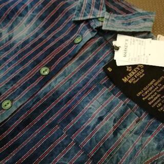 新品未使用 マーキーズ シャツワンピ 80の画像