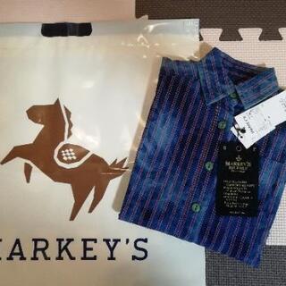 新品未使用 マーキーズ シャツワンピ 80の画像