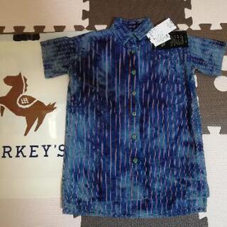 新品未使用 マーキーズ シャツワンピ 80