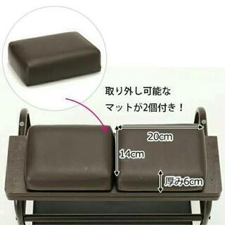 値下げします💴⤵フットケア台 ホワイト ペディキュアの画像