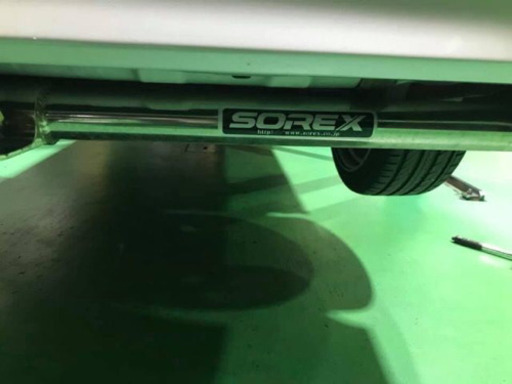 ソレックス製ステンレスヒッチメンバーヴォクシーノアエクスファイア