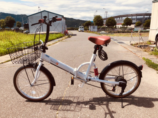 掲載7月23まで！未使用品 20インチ 折りたたみ自転車