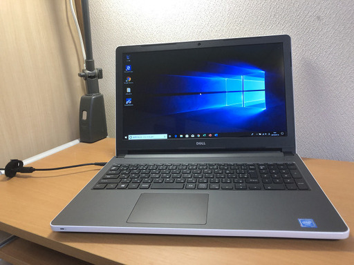 受付けを停止いたします。中古美品　DELL inspiron 15 5000  Celeron 3205U 1.50GHz 2コア 新品SSD256GB   8GBメモリ　新品キーボード　新品有線マウス付属