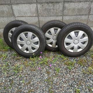 ﾖｺﾊﾏ Ecos バリ溝 タイヤホイールセット