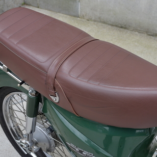 売約済）スーパーカブ110（JA07)モリワキマフラーダブルシート等