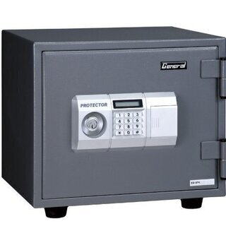 中古 テンキー式小型耐火金庫 (エーコー ES-9PK)