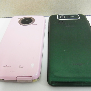 スマートフォン ガラケー 4点セット ジャンク品 動作未確認の画像