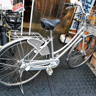 ☆整備済リサイクル自転車 27インチ ブリヂストン LEDオートライト