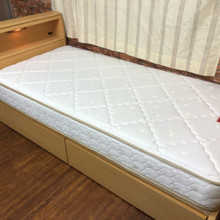 【送料無料】【USED】フランスベッド シングルサイズベッド マ...