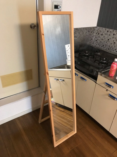 無印良品のスタンドミラー