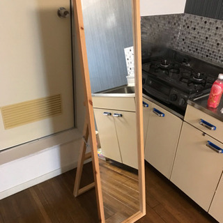 無印良品のスタンドミラー