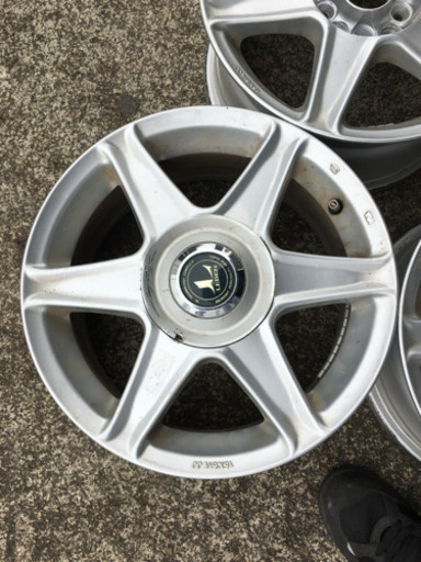 15インチ、5穴マルチ、アルミホイール4本セット15×6.5J