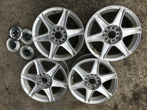 15インチ、5穴マルチ、アルミホイール4本セット15×6.5J