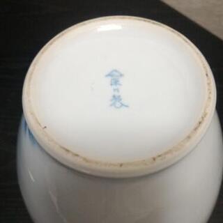 深川製磁　牡丹花瓶の画像