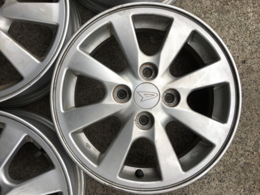 14インチ、アルミホイール、4本セット、ダイハツ純正、ムーブ他