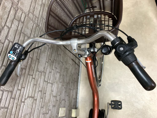 東京23区配達無料  新基準  ヤマハ パスナチュラ 8.1Ah リチウム 電動自転車 中古 26