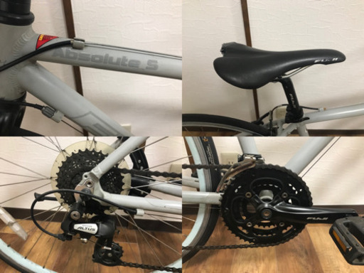 FUJI フジ ABSOLUTE S クロスバイク 街乗り・通勤・通学  自主回収対策済み車体