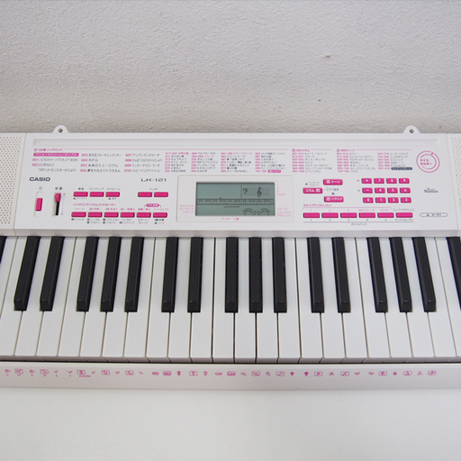 【良品】CASIO カシオ 電子キーボード 61鍵 光ナビゲーション LK-121 （FA01)