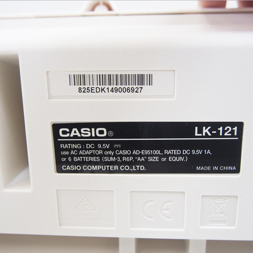 【良品】CASIO カシオ 電子キーボード 61鍵 光ナビゲーション LK-121 （FA01)
