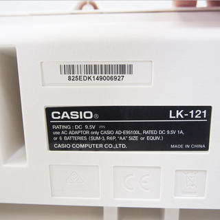 【良品】CASIO カシオ 電子キーボード 61鍵 光ナビゲーション LK-121 （FA01)の画像