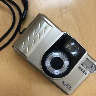 無料であげます ジャンク品フィルムカメラコニカ KZ635 