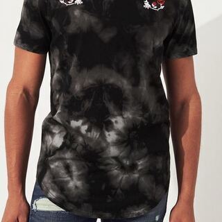 新品【HOLLISTER】 ホリスター　タイガーグラフィックＴ　サイズ：M (日本Ｌサイズ相当)の画像