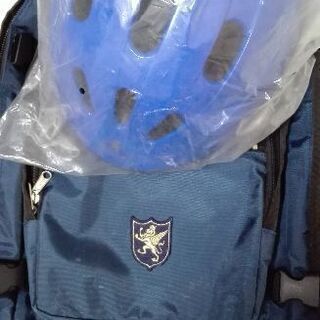 仙台育英リュック＋新品ヘルメット