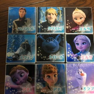 アナ雪、プリキュアパズルの画像