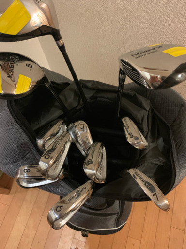 【美品】ゴルフクラブ KABUKI GOLF バック付き