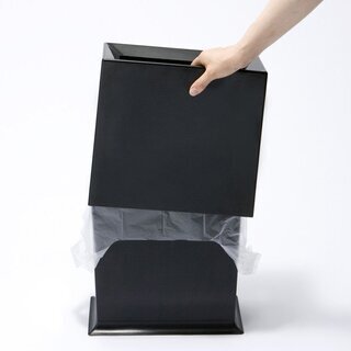 【ほぼ未使用品】赤いゴミ箱！TUBELOR BRICK ideaco（レッド）の画像