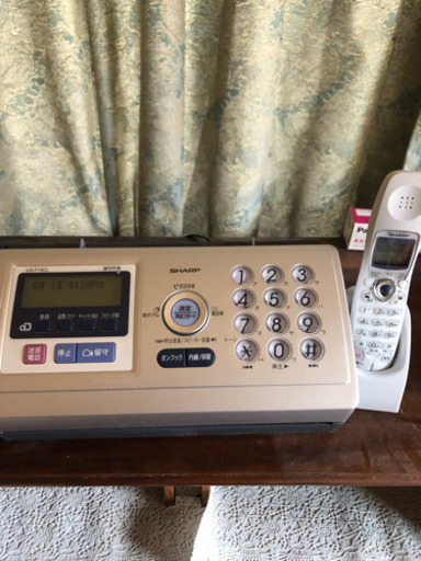 シャープファクシミリ電話機