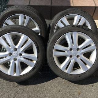 SEIKEN 16インチアルミホイールタイヤおまけ16×5.5J +48