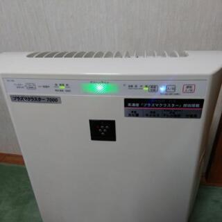 シャープ プラズマクラスター　kc-y30-w  フィルター清掃渡し　 空気清浄機 多機能の画像