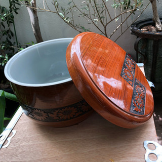 お櫃 保温用に中容器付きの画像