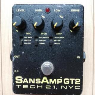 【中古】【TECH21】 SansAmp GT2
