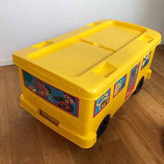 収納ケース LEGO なかよし どうぶつ バス 収納ボックスの画像