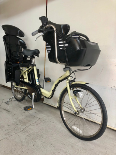 750 パナソニック ギュットミニ 20インチ 3人乗り 6.6ah 電動自転車 電動アシスト